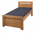 Solid wood single bed Rhino II. 90×200 brown