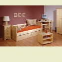 Wooden children's bed Thomas II. 90x200