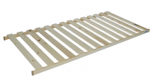 Slatted base with frame