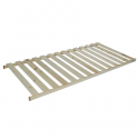 Slatted base with frame